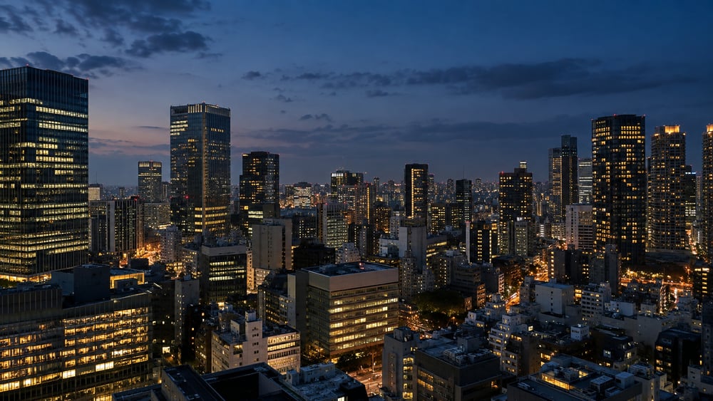 都市の夜景（イメージ）